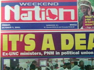 BARBADOS WEEKEND NATION NEWSPAPER (13 Weeks) 

BARBADOS WEEKEND NATION NEWSPAPER (13 Weeks): available at Sam's Caribbean Marketplace, the Caribbean Superstore for the widest variety of Caribbean food, CDs, DVDs, and Jamaican Black Castor Oil (JBCO). 